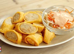 Foto resep Egg Chicken Roll ala Hokben Devina Hermawan