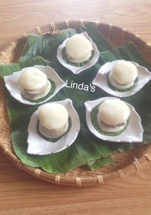 Hình của món Bánh giầy - giò.
