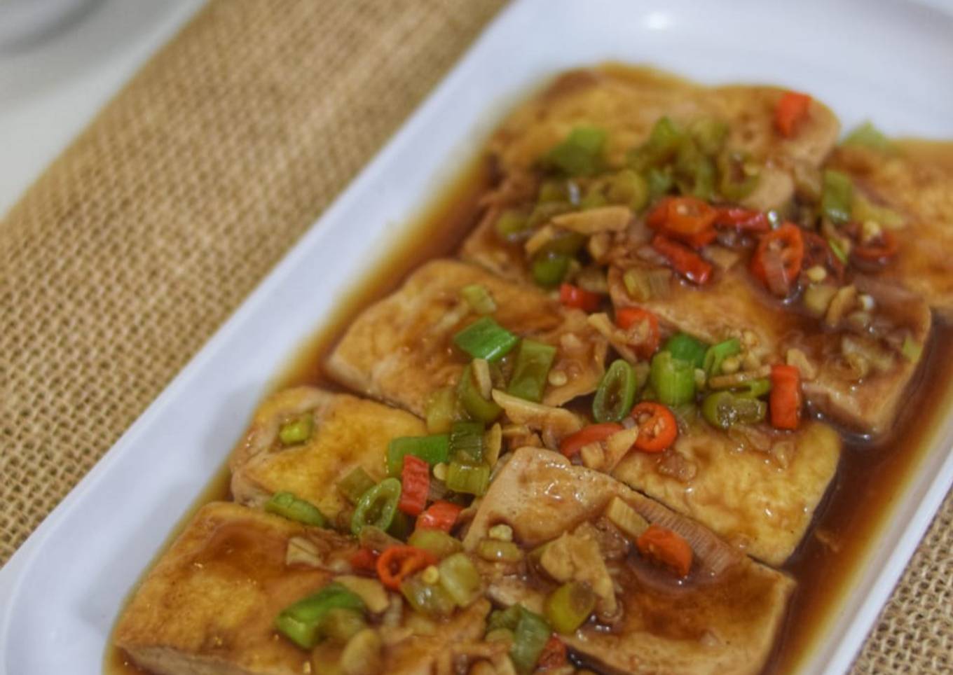 Tumis Tahu Simpel