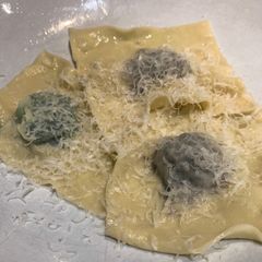 Homemade ravioli A picture of Homemade ravioli.
