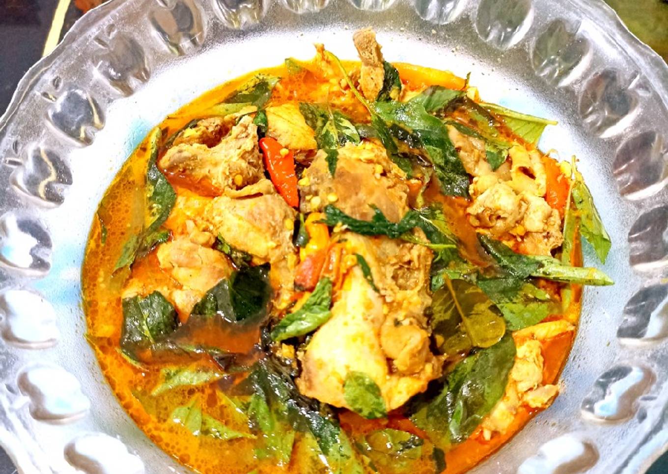 Ayam Woku kemangi