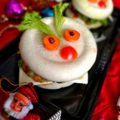 A picture of Idli Burger.