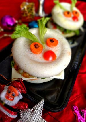 A picture of Idli Burger.