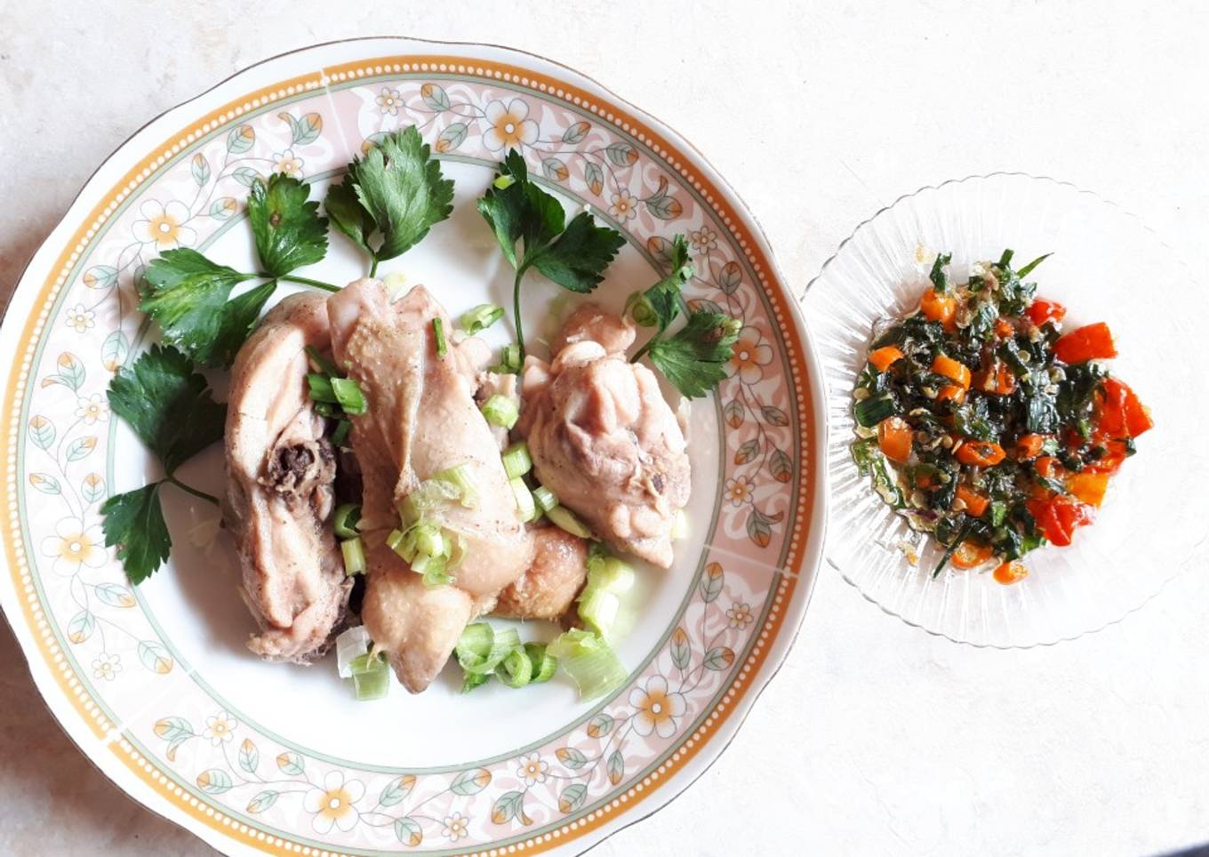 Ayam Hainan + Sambal Cocol