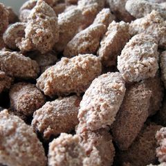 A picture of Cinnamon Sugar Coated Almonds.