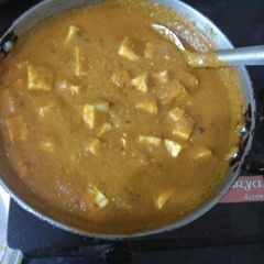A picture of Paneer Masala.
