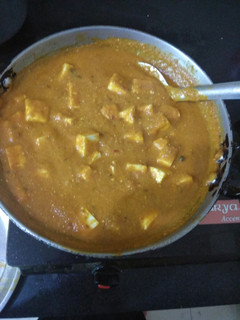 A picture of Paneer Masala.