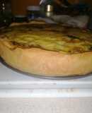 Quiche de atún con acelga puerros y choclo