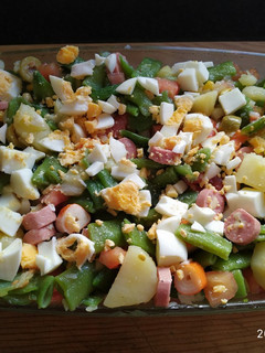 Una foto de Ensalada fresca de judía verde