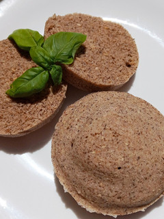 Una foto de Pancito express de sarraceno a cucharadas: sin gluten y vegano