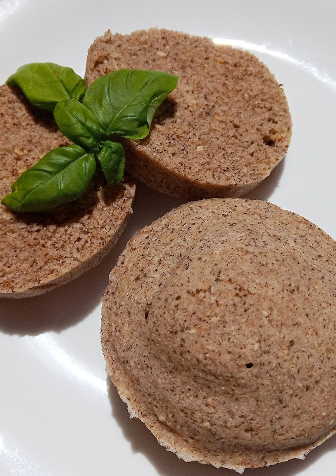 Una foto de Pancito express de sarraceno a cucharadas: sin gluten y vegano