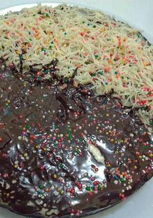Foto resep Brownies kukus coklat lumer.