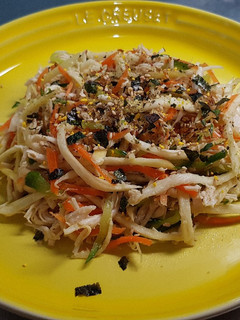 涼拌筊白筍雞肉絲 的食譜成品照片