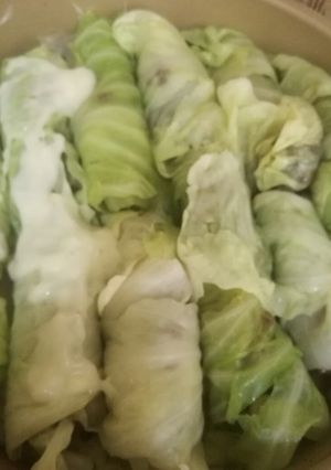 Una foto de Canelones de repollo