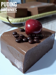 Foto resep Puding Brownies