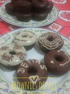 Foto resep Brownies Donut
