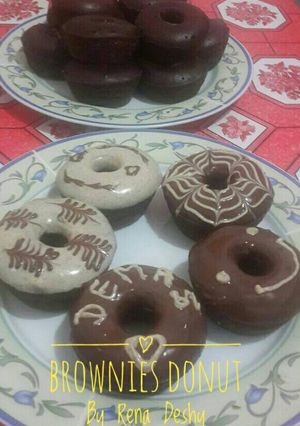 Foto resep Brownies Donut