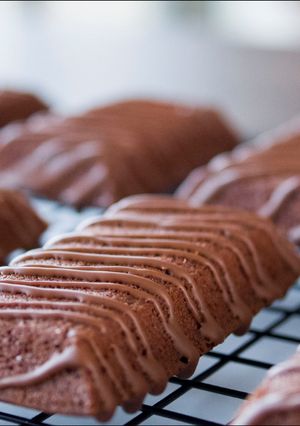 A picture of Chocolate Financier (Financier Chocolat).