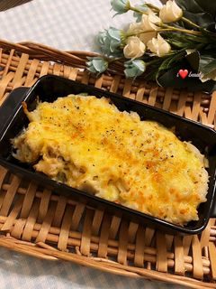 雞肉青椒焗烤燉飯（簡易家用版） 的食譜成品照片