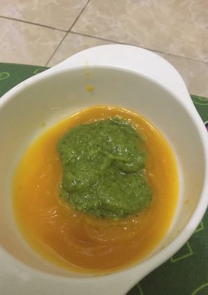 Foto resep Puree labu kuning dan brokoli