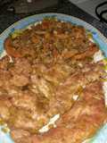 Supremas con salsa de puerros #micocina#caminodesabores