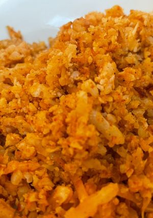 A picture of Curried Cauliflower Rice.