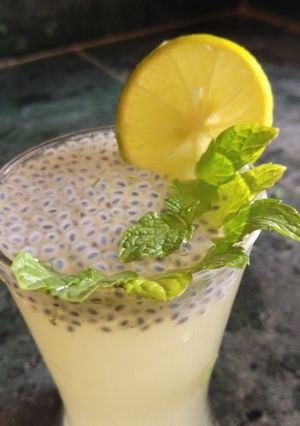 ફ્રેશ લેમન વોટર વિથ ફુદીના(fresh lemon water phudino recipe in Gujarati) રેસીપી મુખ્ય ફોટો
