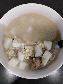 簡易四神湯 的食譜成品照片