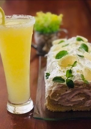 صورة لوصفة بيسكوي رولي بنكهة الليمون 🍋🍋
