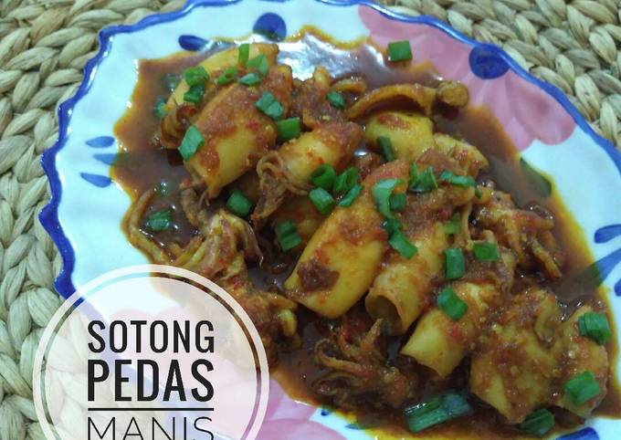 Sotong pedas manis