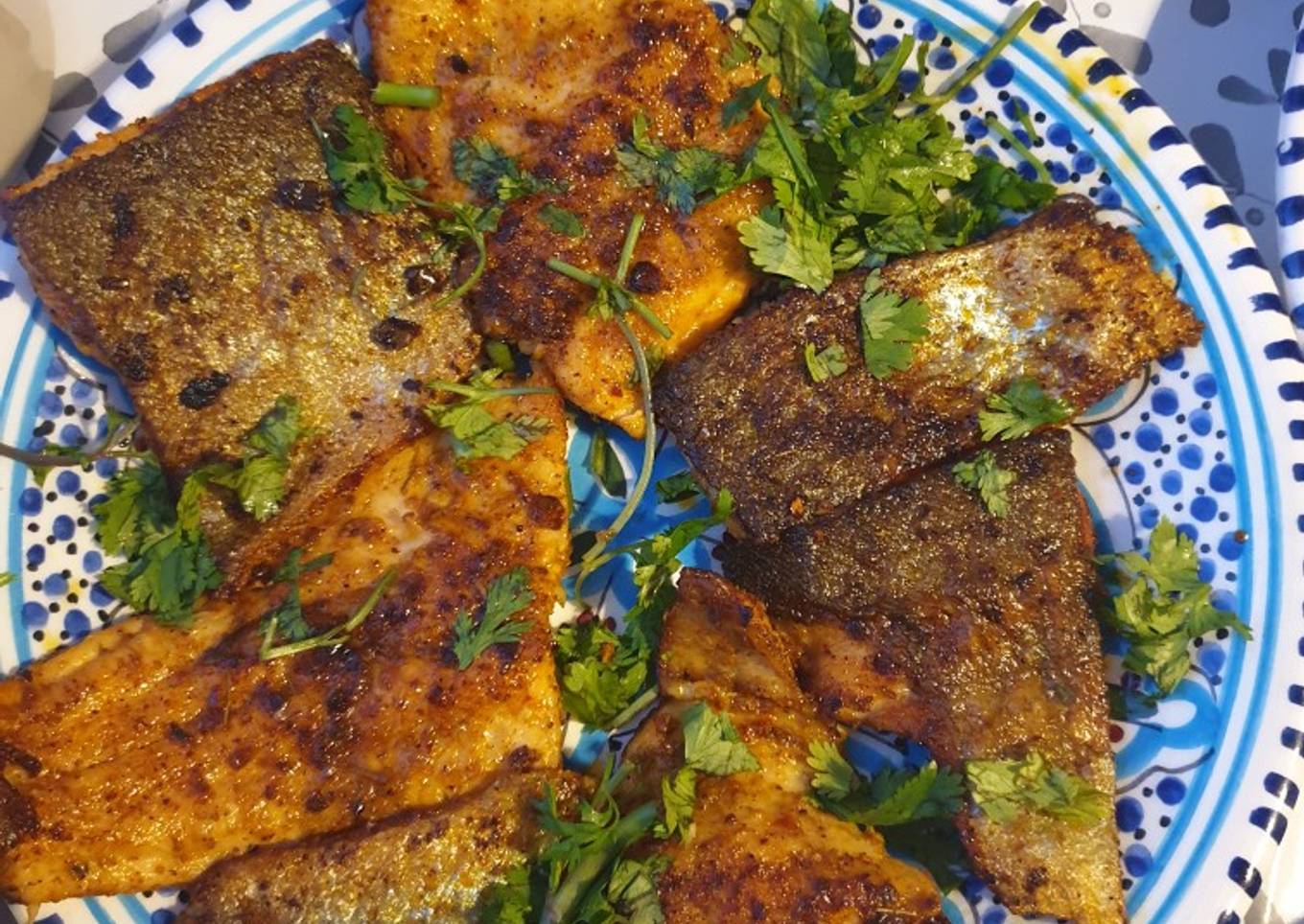 Paprika Sea bass
