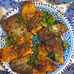 A picture of Paprika Sea bass.