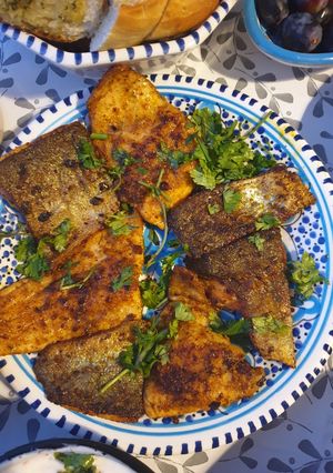 A picture of Paprika Sea bass.