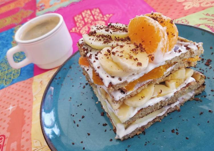 MaxiTortita con Yogur y Frutas