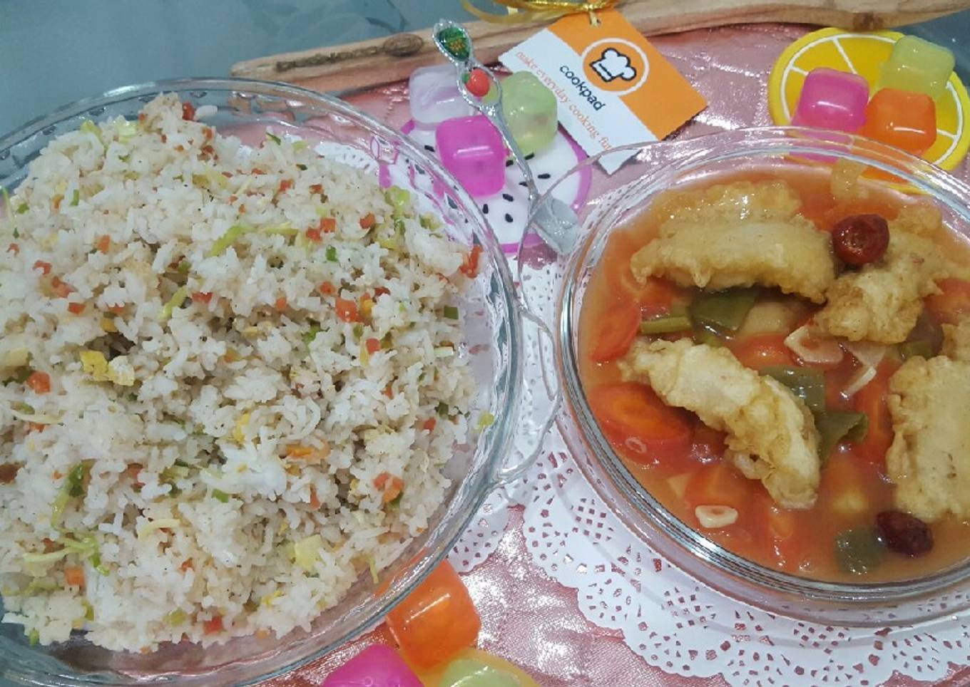 Sweet and sour chicken