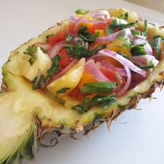 A picture of Mango Pineapple Salsa.