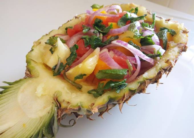 So Tasty Mexico Food Mango Pineapple Salsa