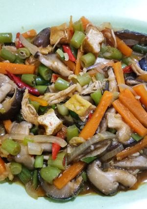 Foto resep Tumis Jamur Shitake