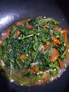 Foto resep 2. Tumis Kangkung Terasi