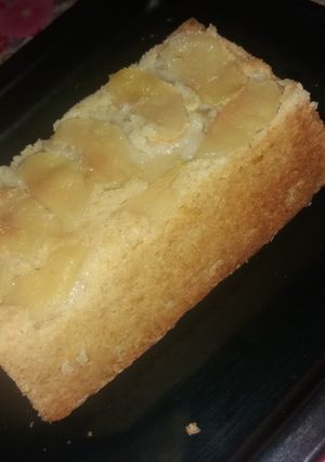 Una foto de Budín de manzana suuuuper rico🍎🍰
