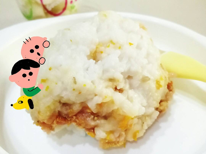 Bagaimana Menyiapkan Tofbeat (tofu +beat) Chicken Rice Mpasi 9+ months?🐔 yang Lezat