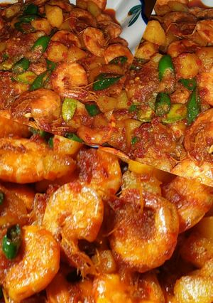 Foto resep Udang balado