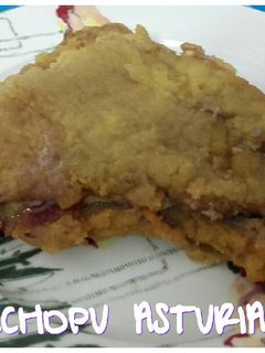 Una foto de Cachopu asturianu