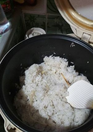 Foto resep Nasi liwet magic com
