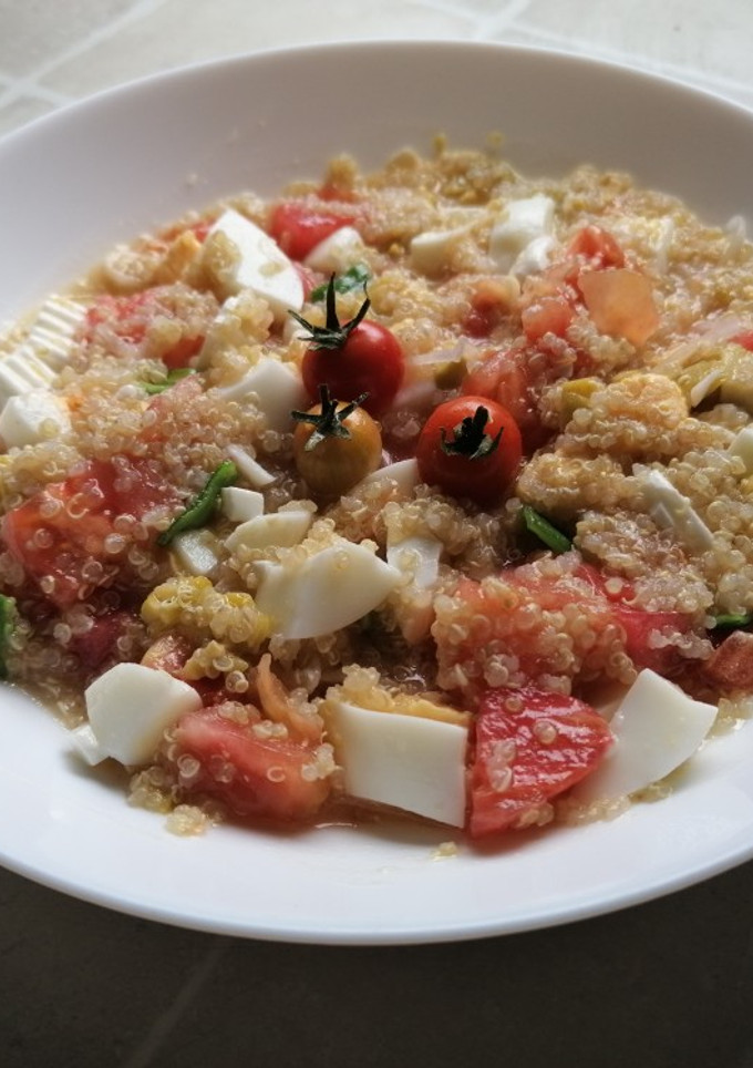 Una foto de Ensalada de quinoa