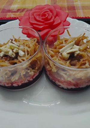 A picture of #NVM#Northindian#Layered seviyan.