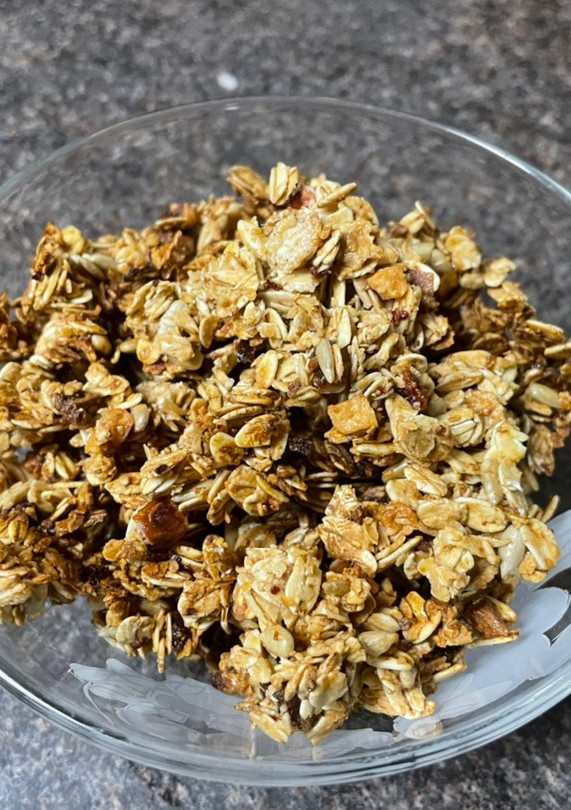 Una foto de Granola casera