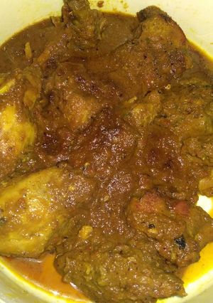 A picture of Chicken masala.