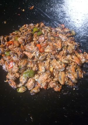 Foto resep Rica pedas kerang ala mama bidan