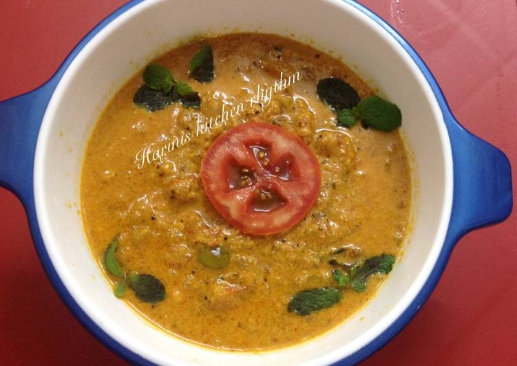Step-by-Step Guide to Prepare Homemade Aaloo tomato gravy in rich coconut milk
